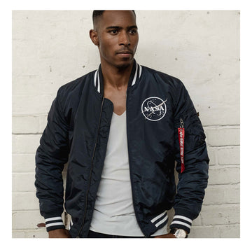 Alpha Industries INC.-Alpha College Jacket-Rep Blue